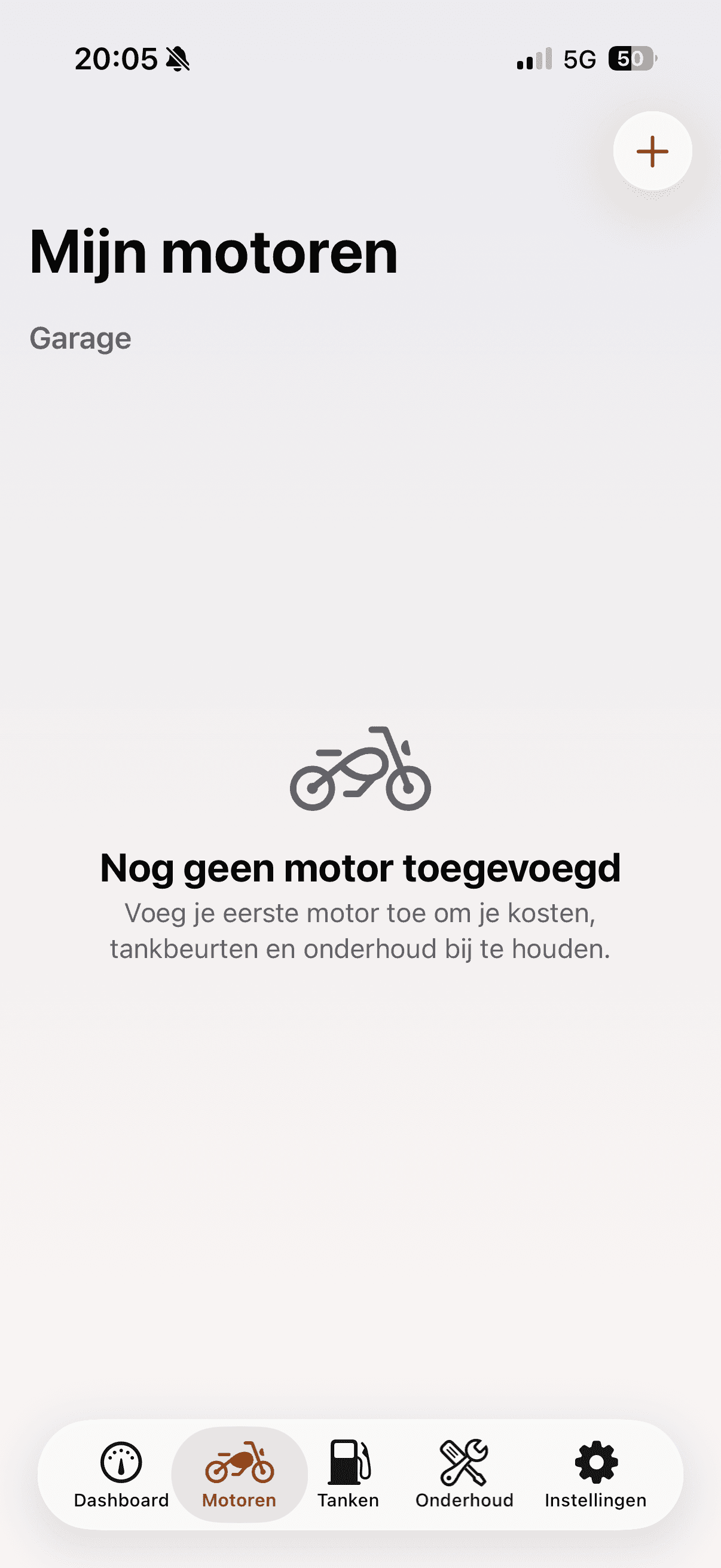 MotoKas App Store screenshot of motorcycle management